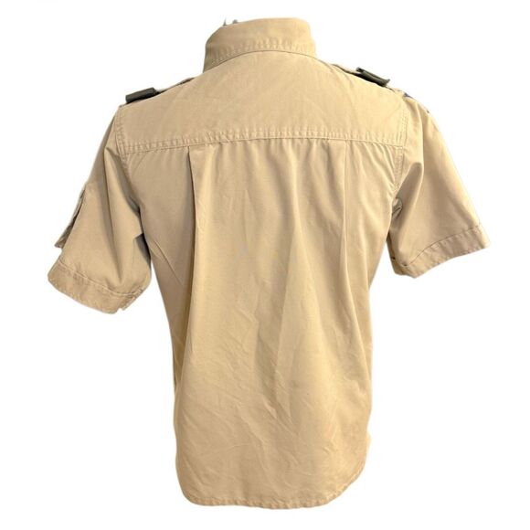 Boy Scouts of America Official Uniform Shirt Men's Small Polyester Blend Patches - Picture 7 of 15